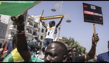 Thousands of Senegalese march in first authorised protest since election postponement • FRANCE 24