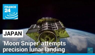 Japan's 'Moon Sniper' attempts precision lunar landing • FRANCE 24 English