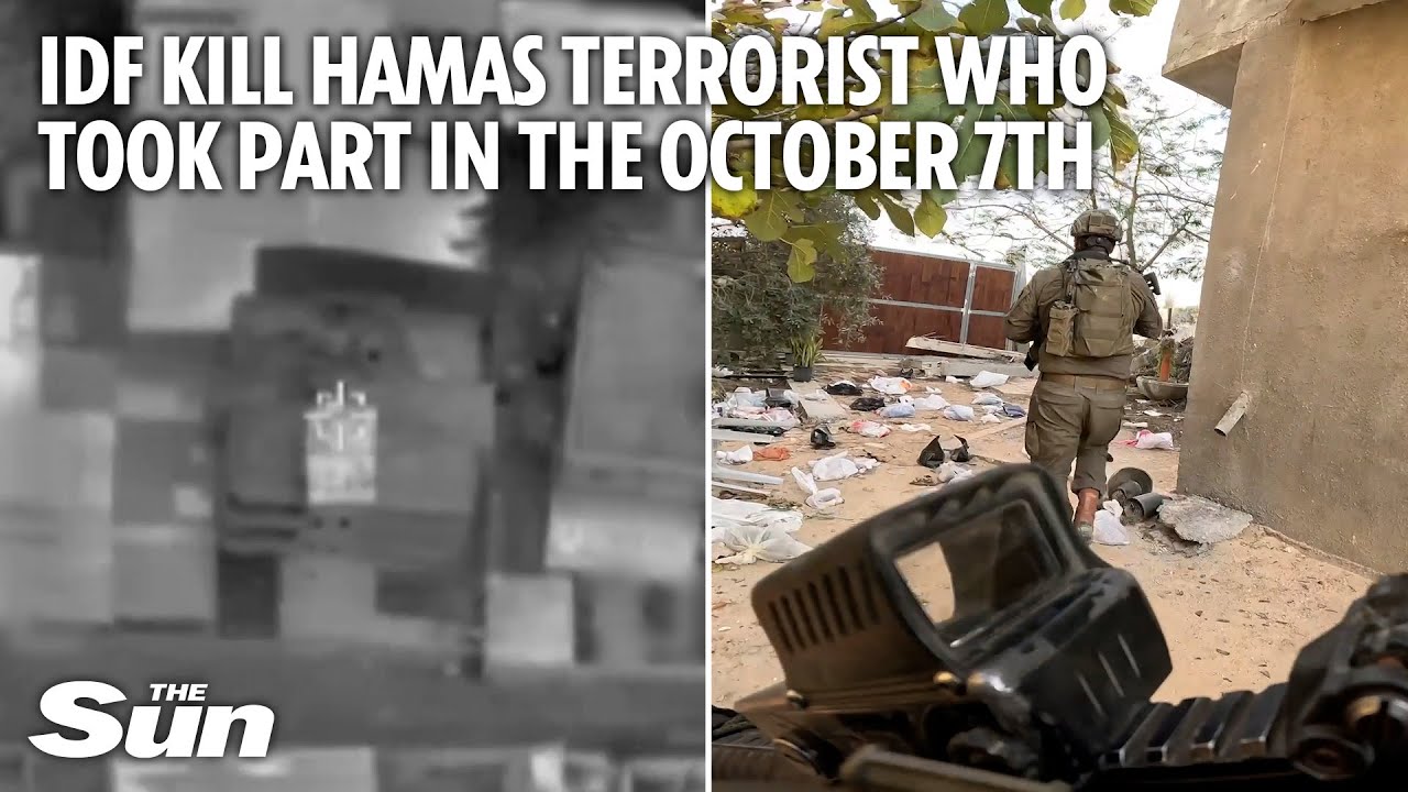 IDF eliminate Hamas terrorist who took part in October 7th