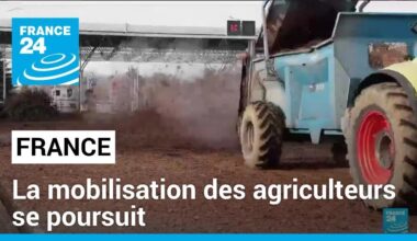 Malgré les annonces de Gabriel Attal, la mobilisation des agriculteurs se poursuit • FRANCE 24