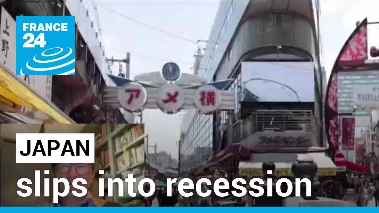 'Unexpected drop in consumer spending' partly to blame for Japan's recession • FRANCE 24 English