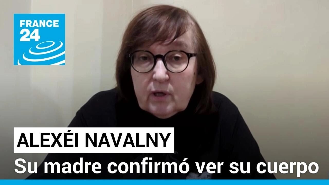 Madre de Alexéi Navalny pudo ver su cuerpo y denunció chantajes para aceptar un funeral secreto