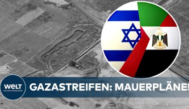 NAHOST-KRIEG: "Logistische Zone!" Mauerbau am Gaza-Streifen! Was Ägypten an der Grenze für Pläne hat
