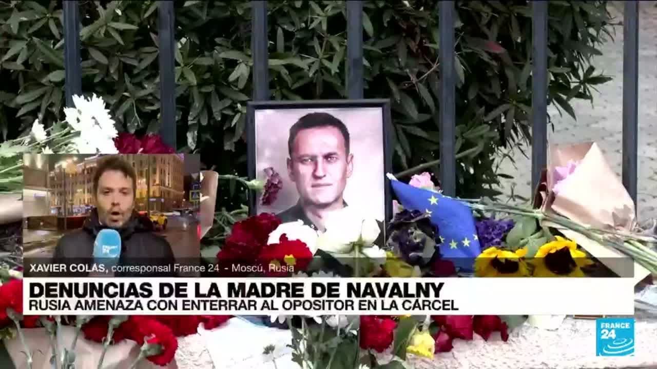 Informe desde Moscú: madre de Navalny denuncia amenazas y ultimátum para enterrar a su hijo