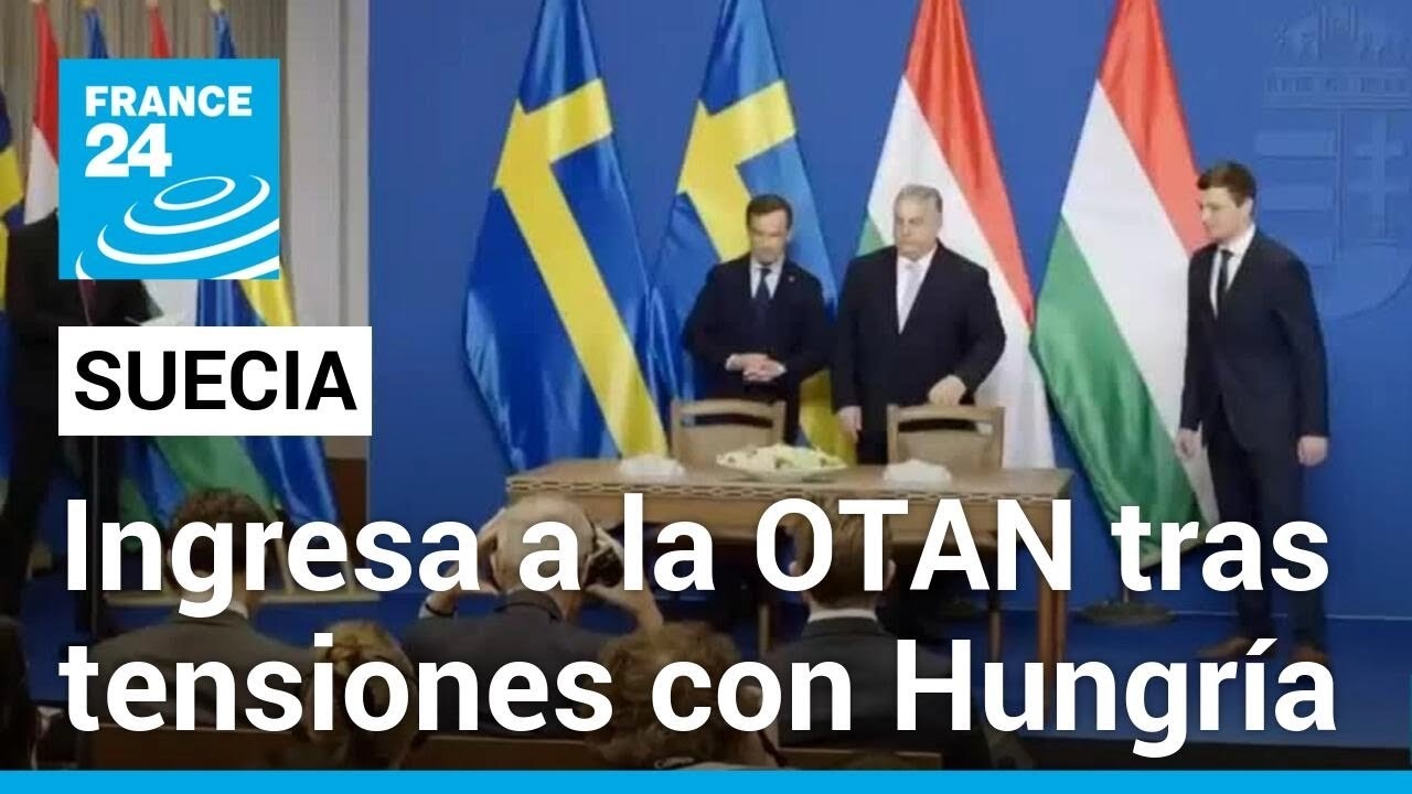 Hungría adquirió aviones caza de fabricación sueca previo a votación de adhesión de Suecia a la OTAN
