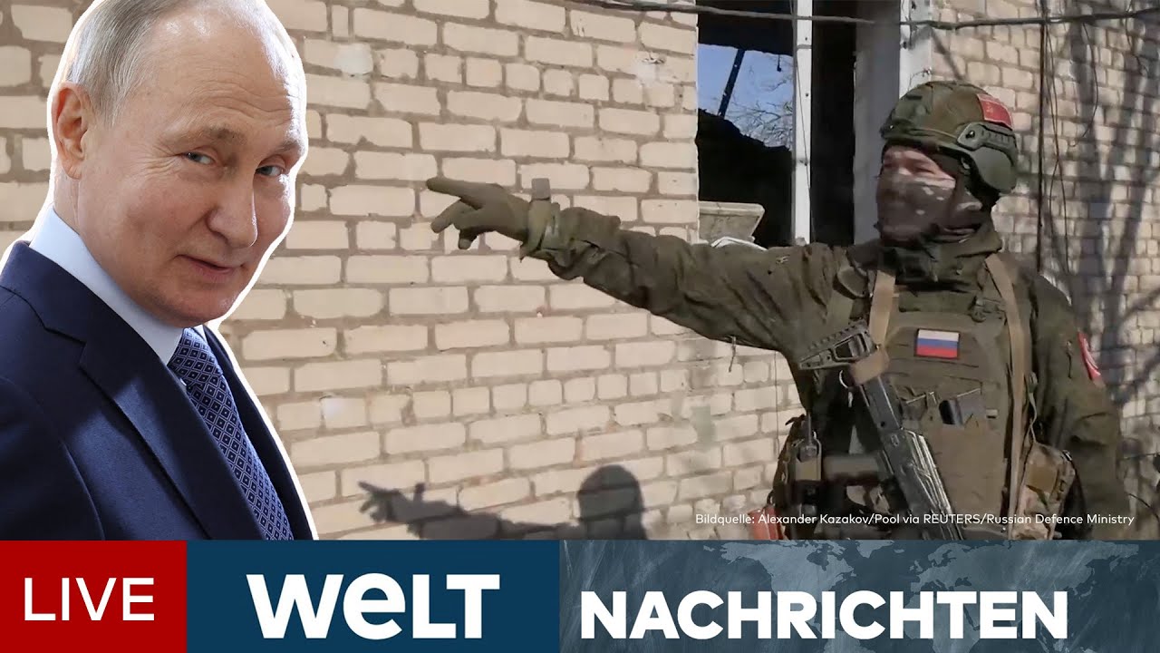 UKRAINE-KRIEG: Hochspannung vor Putins Propagandaschau - Transnistrien bittet Kreml um Schutz | WELT