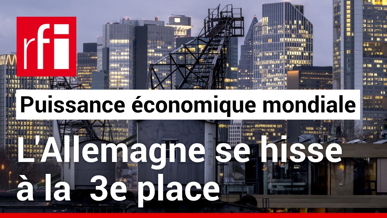 Économie : le Japon cède sa 3ᵉ place à l’Allemagne • RFI
