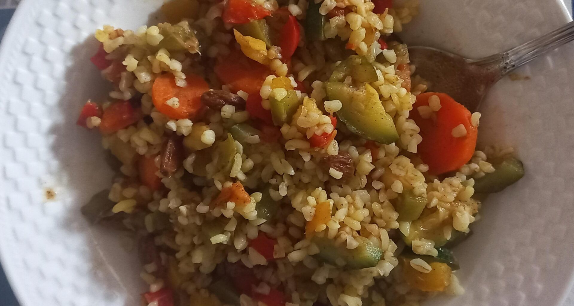 Bulgur with veggies