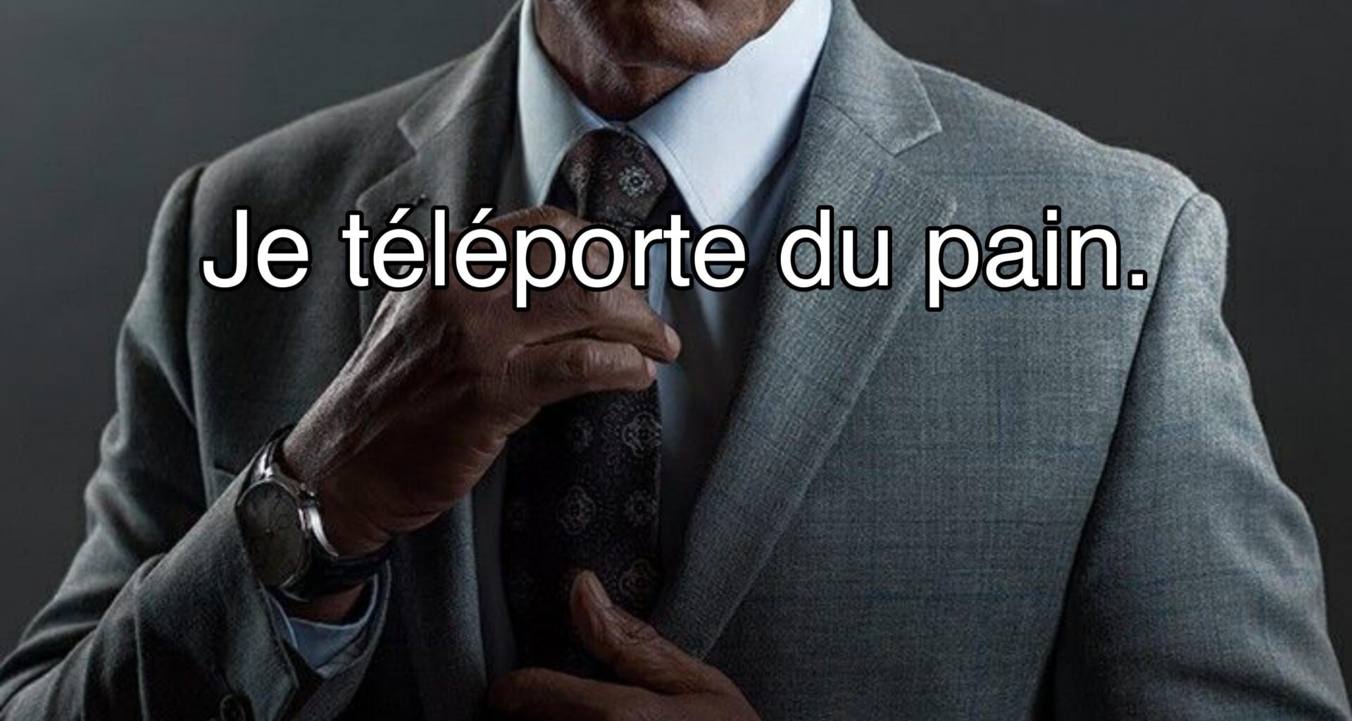 Je n'ai fait rien d'autre que téléporter du pain pendant 3 jours