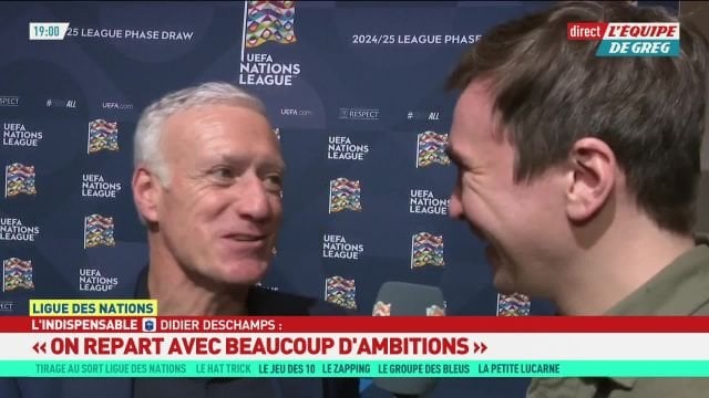 La France avec l'Italie, la Belgique et Israël en Ligue des nations