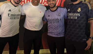 Julio Baptista Joined us today in Chicago with the Peña Madridista