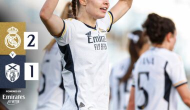 Real Madrid Femenino 2-1 Costa Adeje Tenerife Egatesa | 28' Olga Carmona (P), 90'+2' Signe Bruun; 55' Babajide | Liga F MD18