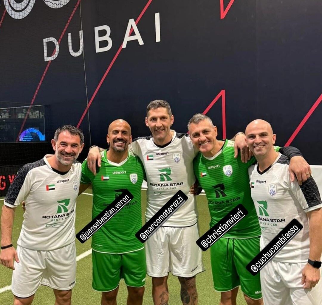 Kara and some other legends in Dubai