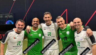 Kara and some other legends in Dubai