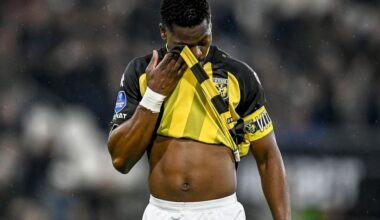 Red card for captain Isimat-Mirin comes with high cost for Vitesse in 3-2 game against Heracles