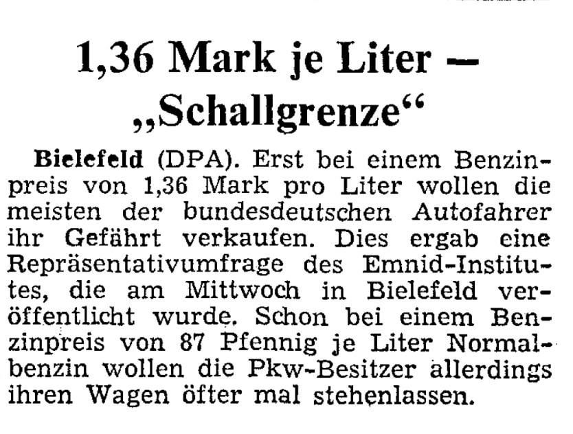 Zeitungsartikel aus der Rheinpfalz vor 50 Jahren vom 14.02.1974