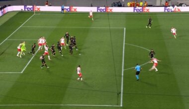 Kroos about Leipzig’s disallowed goal: “I think so too [that the goal should’ve stood]. In the end, [the ref] whistles for offside because [the Leipzig player] hinders [Lunin], but the keeper isn’t getting to the ball anyway, so the goal should’ve been given. One can’t argue otherwise.”