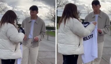 ‘I might ruin it’: Son Heung-min’s adorable reason for refusing to sign Korean fan’s shirt
