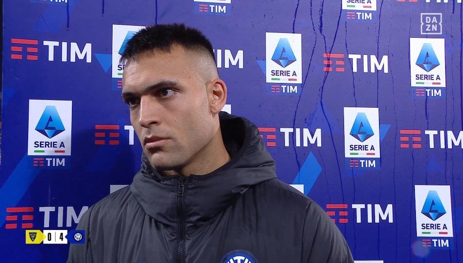 [Mari] Lautaro Martinez, Simone Inzaghi, and Carlos Augusto following Lecce-Inter: “We’re playing great football, we’re providing continuity. Whoever comes in, whoever doesn’t play, whoever plays from the start...I’m very happy. But we have to continue because it’s not over yet.”