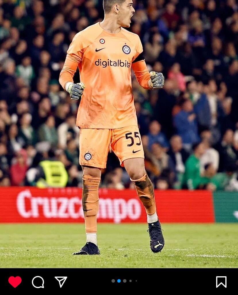 Gabriel Brazão has posted a goodbye message after leaving Inter to join Santos during the January transfer window. 🖤💙