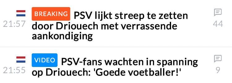 Driouech story summarised