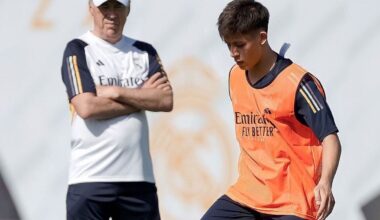Ancelotti on zero minutes for Arda Guler: “I had a plan with Arda before Modric’s goal, then I changed my mind…Arda understands it very well, of course... and if he doesn’t understand it, nothing happens”.