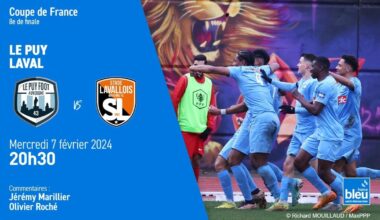 Le Puy en Velay Foot 43 en quart de Finale de la Coupe de France !