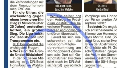 SC Paderborn 07: Mit großer Verwunderung hat der SCP07 die heutige Berichterstattung in der BILD-Zeitung zur Kenntnis genommen. Die Darstellung von persönlichen oder gar körperlichen Angriffen im Rahmen der SCP07-Mitgliederversammlung weisen wir entschieden von uns.
