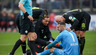important Feyenoord victory against AZ overshadowed by injury Bijlow, 0-1