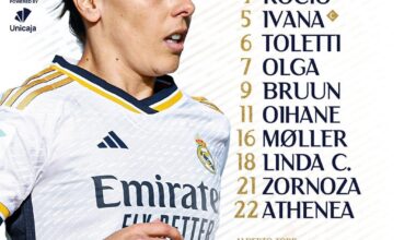 [Fem] Our Starting XI against Tenerife