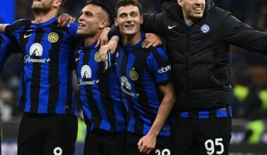 [Guarro] Most of the starters will return vs. Atalanta: Sommer, Bastoni, Pavard, Barella, Darmian and probably Arnautovic will pair with Lautaro.