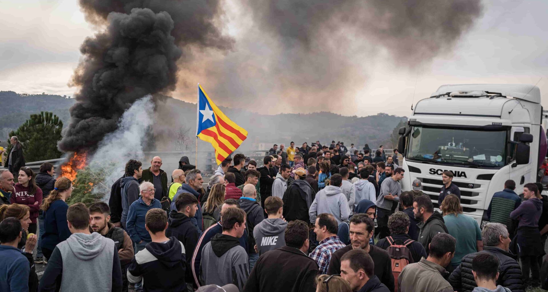 Spanish Farmers Join EU Protests