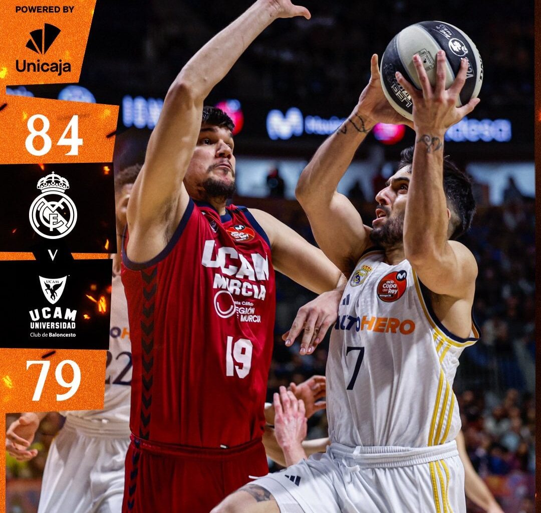 [Basket] We beat UCAM Murcia 84-79 in the Copa del Rey Quarterfinals. Our opponent for Saturday's Semifinal will be the winner of Gran Canaria vs Valencia