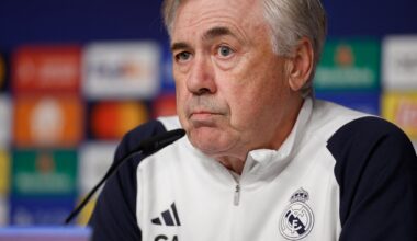 ⚪️ 🇫🇷 Could all this Kylian Mbappé news affect the dressing room? Carlo Ancelotti: “Do I look annoyed or affected by the news? I don’t think so. It is a normal press conference for me and the same will be for the next ones”.