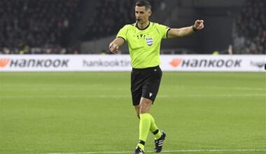 Referee Tasos Sidiropoulos, who previously refereed Ajax in infamous game against Getafe, wil referee Ajax away game against FK Bodø/Glimt
