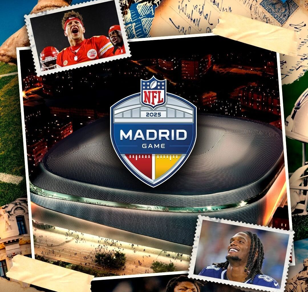 [Real Madrid] The FIRST-EVER regular season NFL game in Spain will be played at our Santiago Bernabéu stadium!