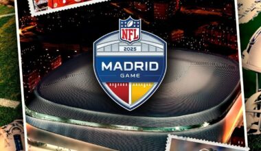[Real Madrid] The FIRST-EVER regular season NFL game in Spain will be played at our Santiago Bernabéu stadium!