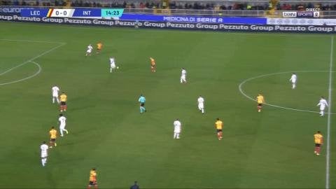 Lecce 0-1 Inter - Lautaro Martinez 15'
