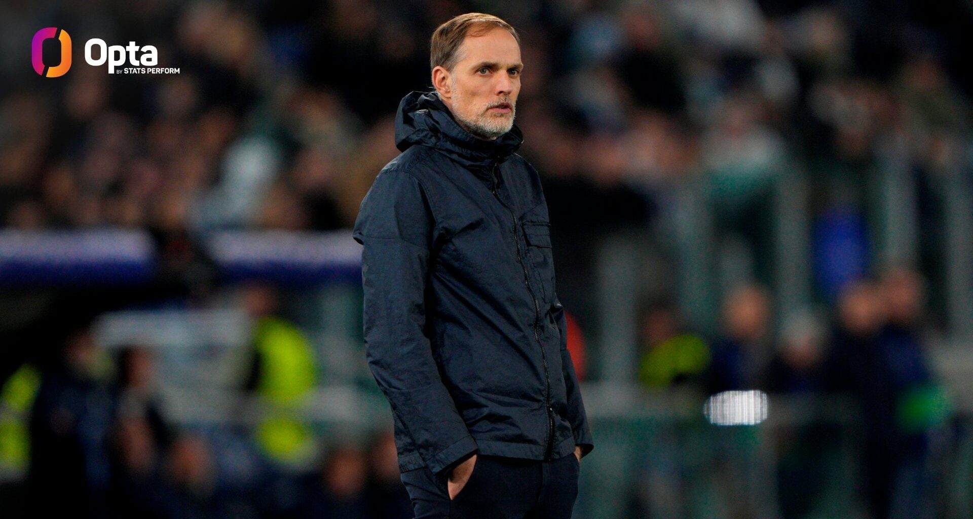 OptaFranz: 10 - Thomas Tuchel kassierte seine 10. Niederlage im 43. Pflichtspiel als Trainer des FC Bayern und verlor damit schon genauso oft wie Vorgänger Julian Nagelsmann in dessen 84 Partien als FCB-Coach. Bitter.