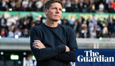 [The Guardian] Crystal Palace have lined up former Eintracht Frankfurt manager Oliver Glaser to take over if they decide to sack Roy Hodgson as pressure grows on the 76-year-old. Understand some board members expected Chelsea defeat to spell the end for the former England manager.