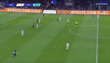 This didn't lead to a goal, but Inter's build-up is so impressive, really great football and super special to witness on a regular basis.