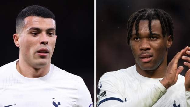 Spurs full-backs Porro and Udogie both sidelined