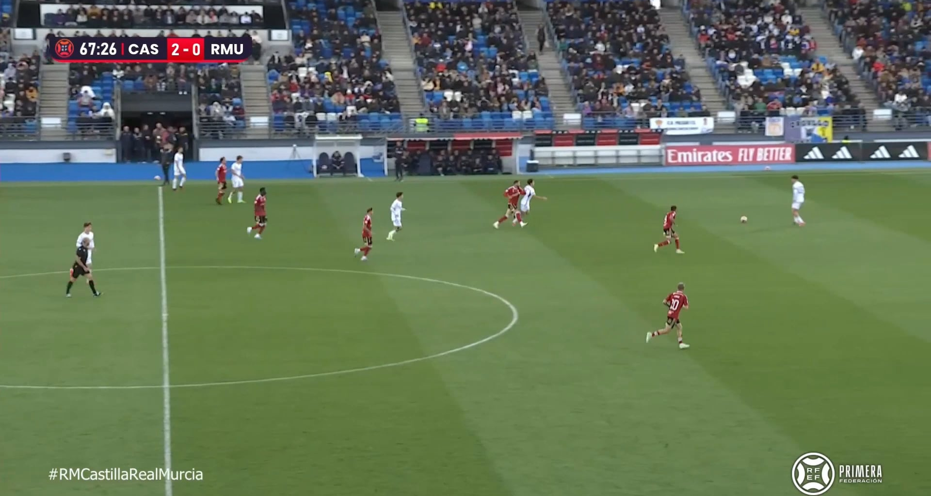 Real Madrid Castilla [3]-0 Real Murcia - Víctor Muñoz 68'
