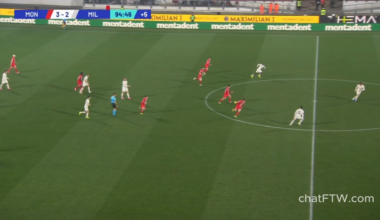 Lorenzo Colombo does not celebrate a goal against Milan, but Monza does! [Monza 4:2 Milan]