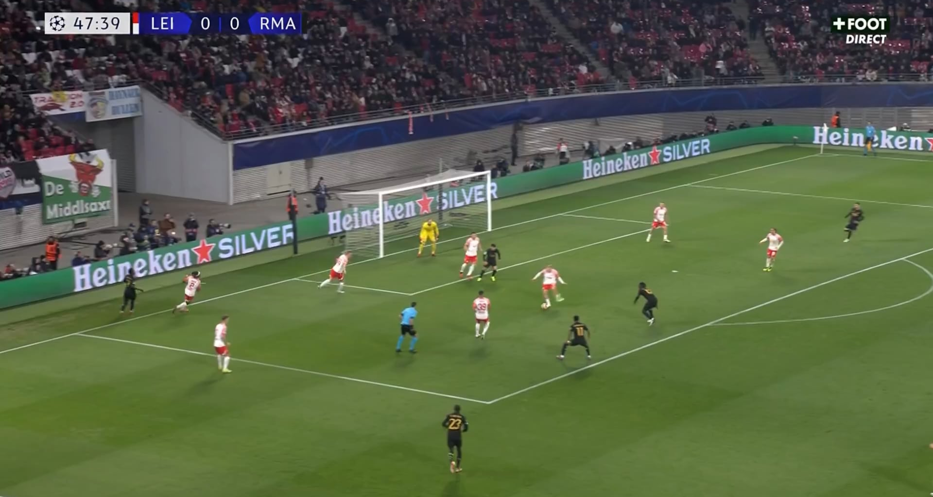 RB Leipzig 0-[1] Real Madrid: Brahim Díaz 48' (Dani Carvajal assist)