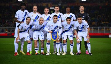 [Fabrizio Biasin] In the last three games played (270 minutes plus injury time) Inter has conceded 2 shots on target in total, both shots on target were only recorded after scoring the fourth goal against Lecce. A crazy fact.