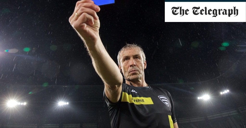 Blue cards to be introduced for football sin-bins