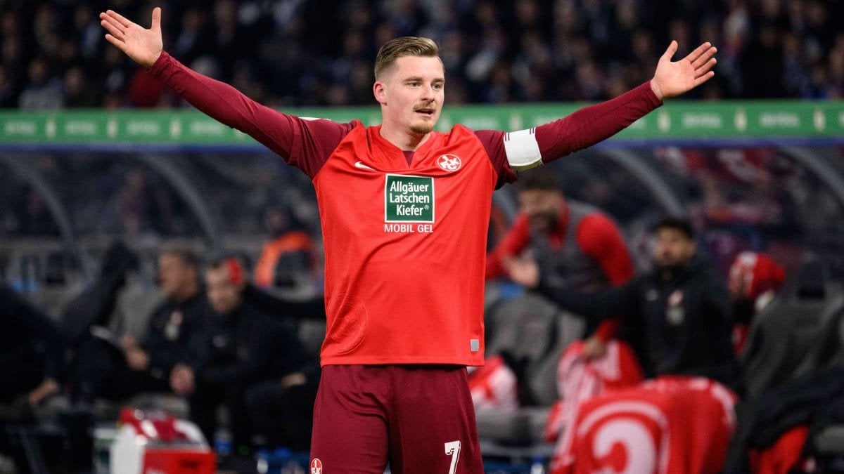 Kapitän Marlon Ritter zum Toni-Kroos-Vergleich von FCK-Fan und Sänger Mark Forster: "Ich will dem Mark da nicht zu nahe treten, aber er hat da glaube ich nicht so viel Ahnung von Fußball. Er soll lieber bei der Musik bleiben."