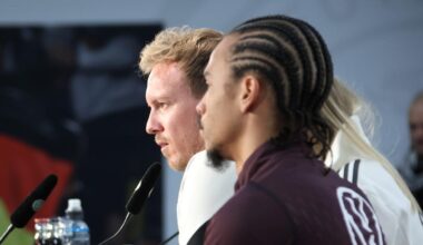 Nagelsmann: "Die Nationalelf liegt seit Jahren am Boden. Wir müssen unser Statusdenken abstellen. Wir werden leidenschaftlich verteidigen. Wir werden mehr Spieler im Kader haben wie Pascal Groß, die sich auch für andere reinwerfen und denen es weniger darum geht, mit einem tollen Pass zu glänzen."