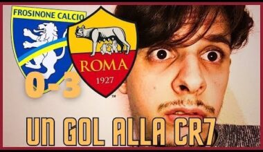 FROSINONE-ROMA 0-3 IL NUOVO CR7 HUIJSEN, DE ROSSI STA CONVINCENDO ANCORA!!
